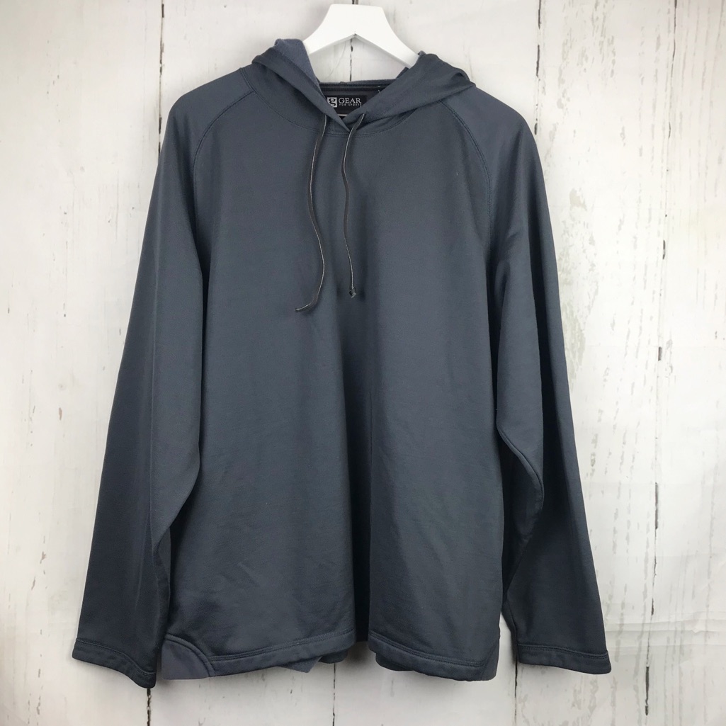 Gear For Sports Grey Pullover Athletic Hoodie